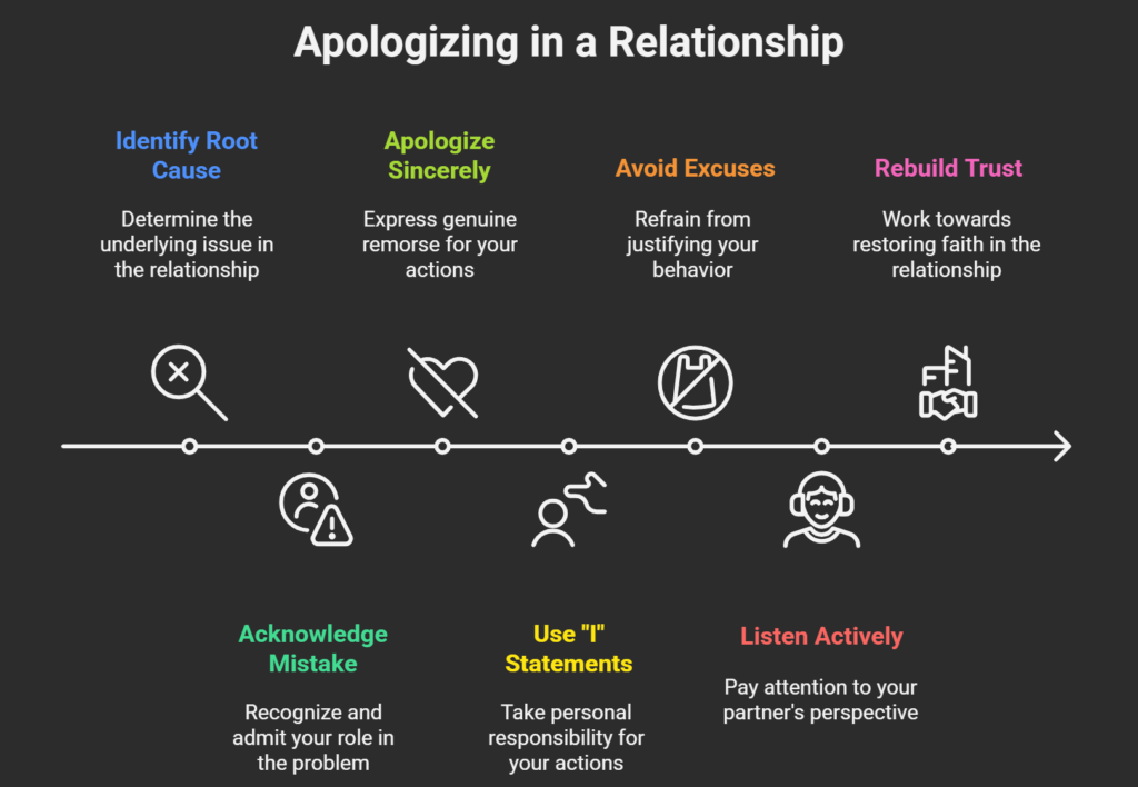 Real-life example of how to manage conflicts in a relationship