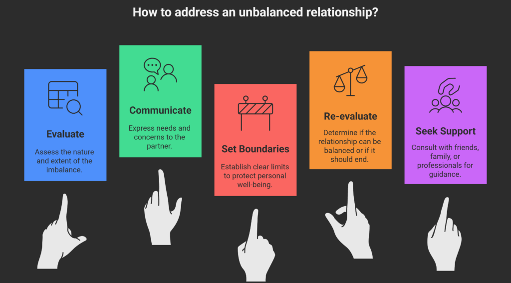 How to deal with unbalanced relationships