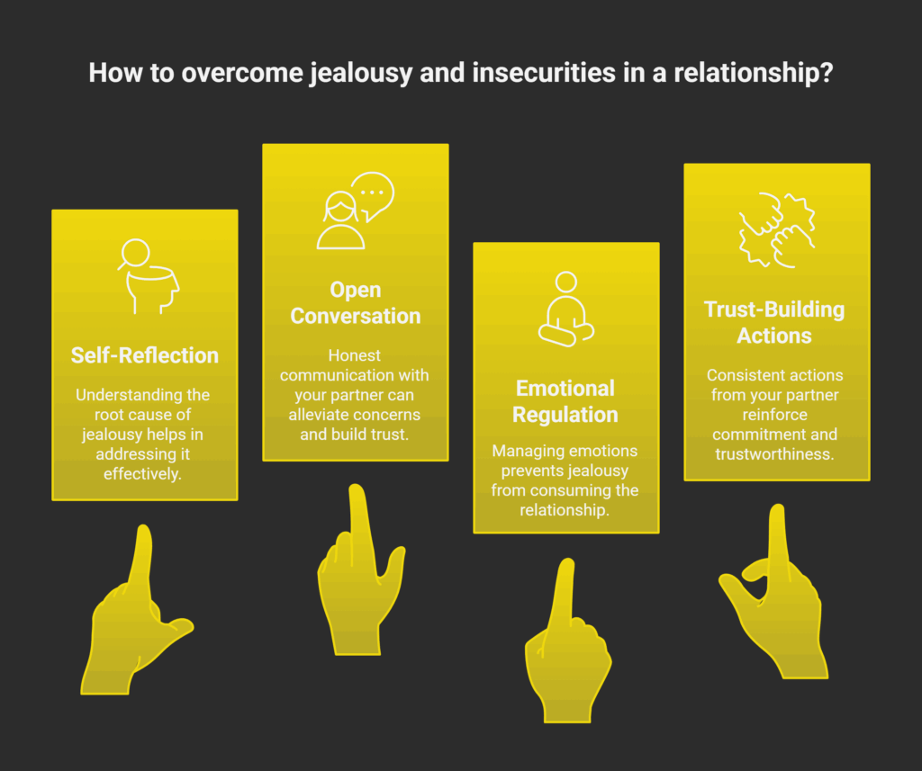 How to Be Less Jealous and Overcome Insecurities in a Relationship