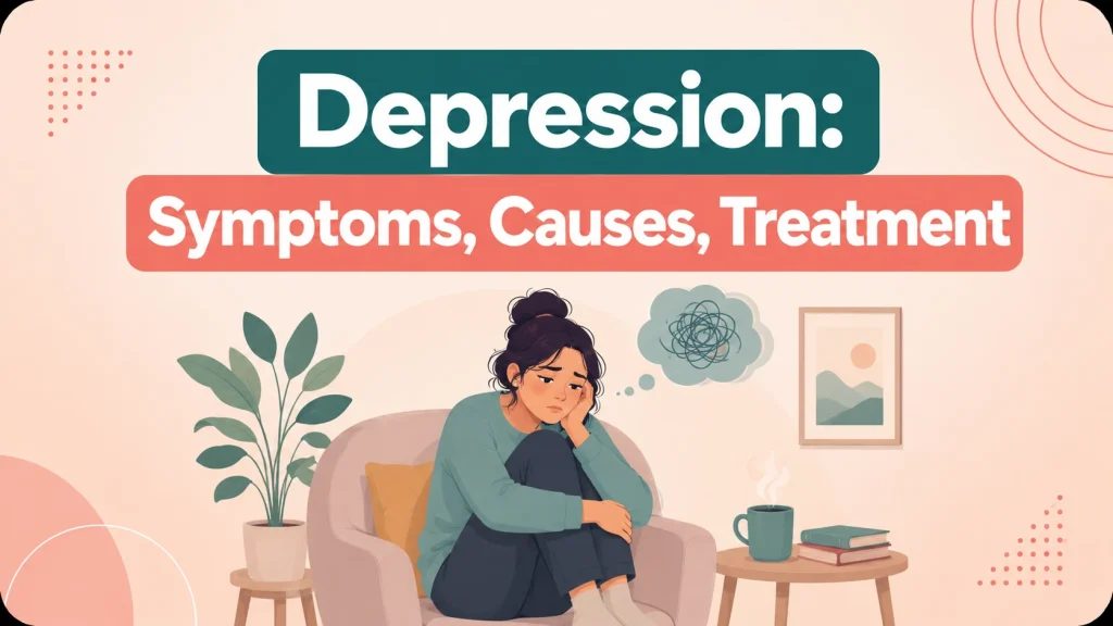 depression symptoms causes treatment