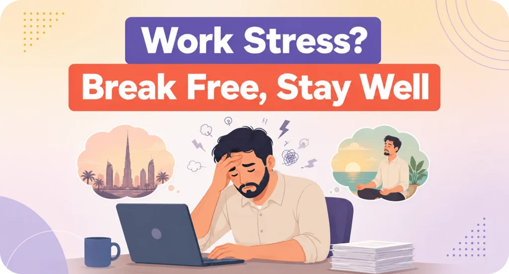 work stress and burnout Gulf NRIs