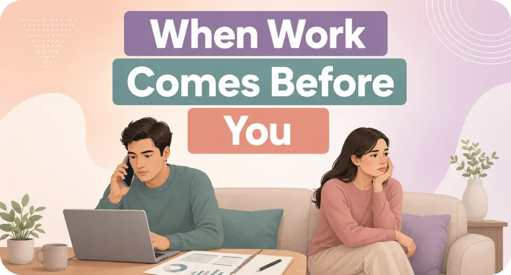 My Partner Prioritizes Work Over Me What Should I Do
